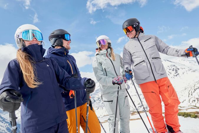 Group booking ski hire